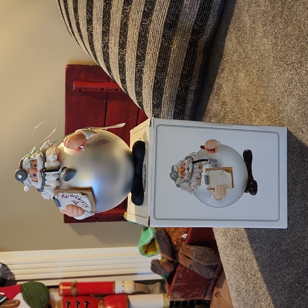 Dept 56 Doctor santa ornament